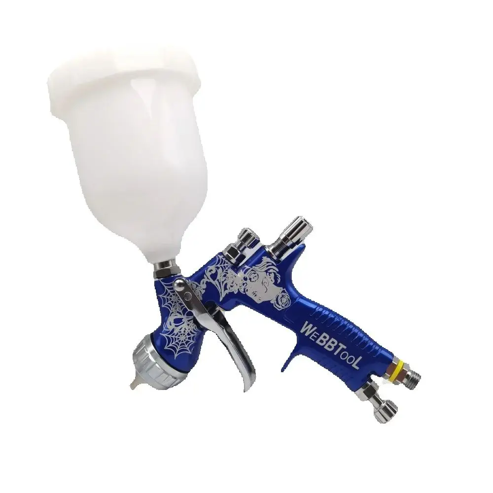 

HVLP High Quality Spray Paint Gun TE20/T110 1.3/1.8mm Nozzle Water Based Air Spray Gun for Car Spray Paint Gun Sprayer Tool