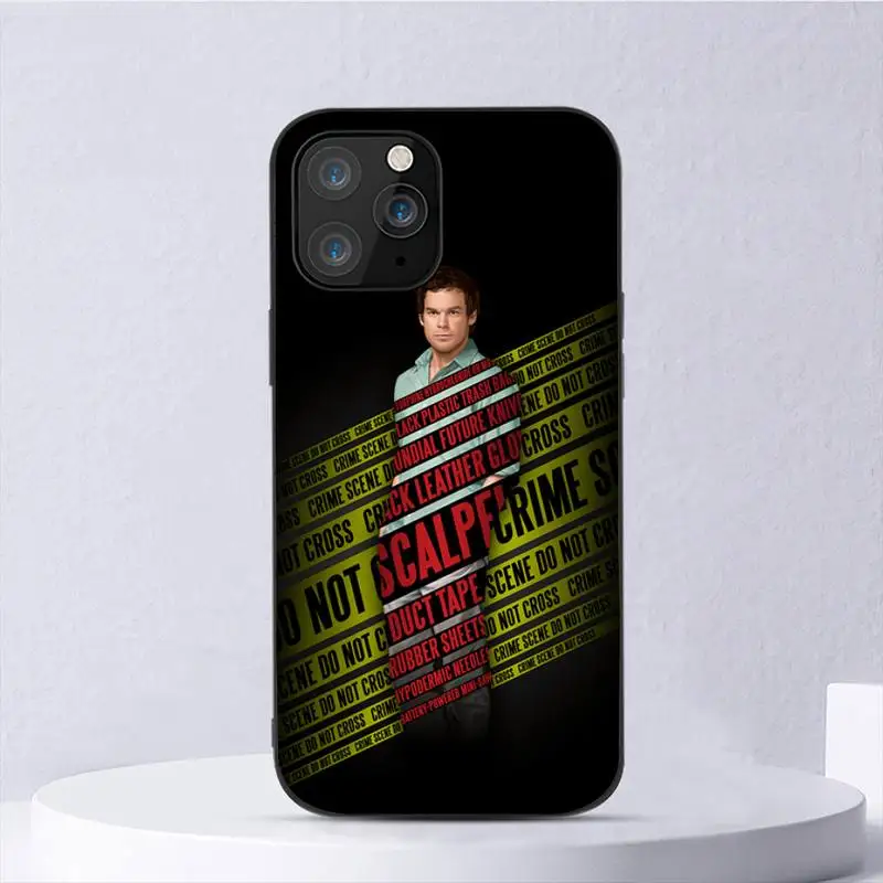 TV Show Dexter Morgan Phone Case For iPhone 11 12 Mini 13 14 Pro XS Max X 8 7 6s Plus 5 SE XR Shell