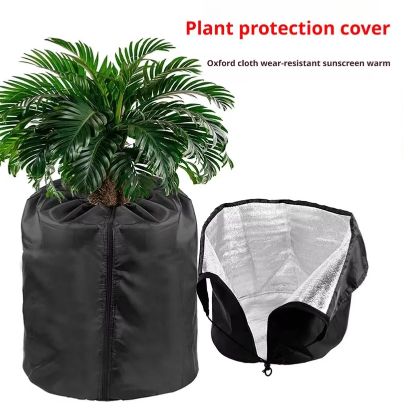 

Winter Plant Pot Cover Winter Flower Pot Cover with Freeze Protection Cold Weather Trees Jacket Breathable Pot Protectors