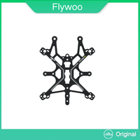FLYWOO FlyLens 75/85 Ultimate O3/O4 Upgrade Kit, Reinforced Carbon Fiber Bottom Plate & VTX Bracket Set for Enhanced Durability