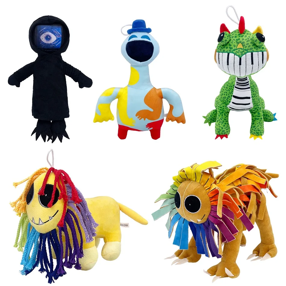 30cm Poppy Pianosaurus Song Plush Cartoon Nightmare Game Yarnabys Lion Plushie Huggy Wuggy Soft Stuffed Pillow Doll Toy For Kids image 2