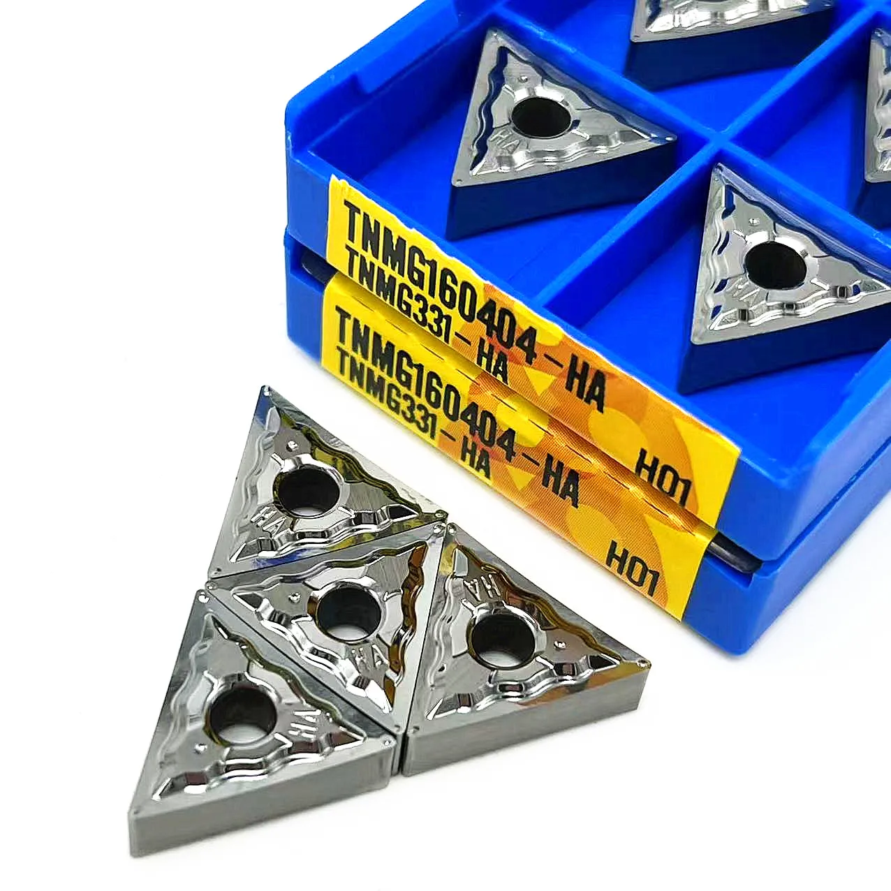 Tnmg160404 Tnmg160408 Ha H01 Hardmetalen Cnc-Machine Inzetstuk Tnmg 160404 160402 Aluminium Frees Draaigereedschap 10 Stuks