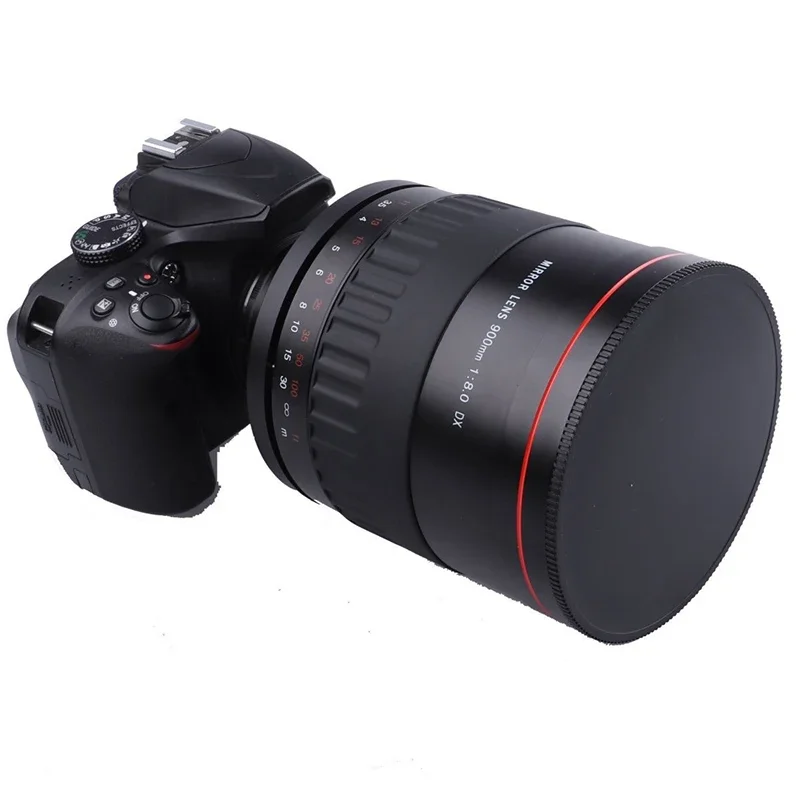 Lightdow Telephoto Camera Lens 900mm F8.0 Mirror Lens for Canon T3 T5 T6i Nikon D3500 D850 D610 D5600 Sony Pentax Olympus Camera