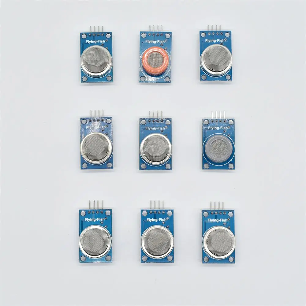 MQ series kit MQ-2~MQ-135 9 gas sensor modules MQ-2/3/4/5/6/7/8/9/135 LT00090