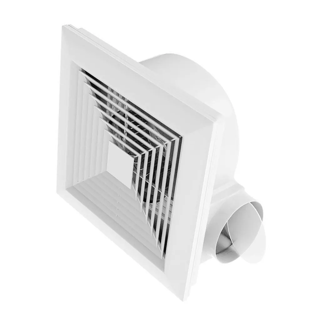 Efficient Moisture Removal Fan Moisture Control Gypsum Board Fan Silent Ventilation Fan Low Noise Operation Abs Material Body