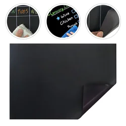 Ímã de geladeira criança quadro seco apagar quadro negro magnético para frige borracha pp superfície fosca adesivo planejador placa mensagem