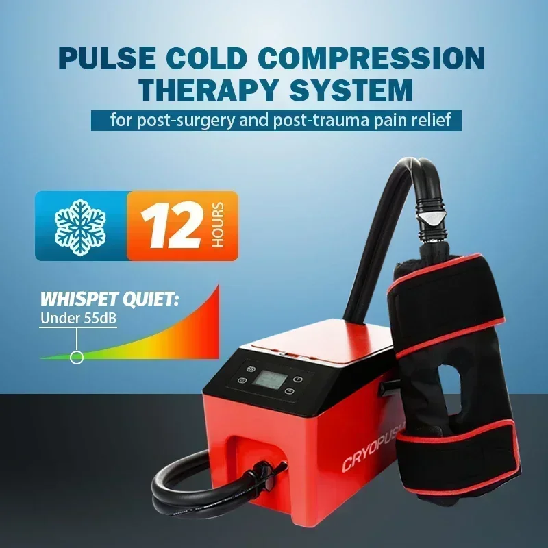 Knee Cryo Recovery Ice Cold Compression Therapy Physical Therapy System Machine