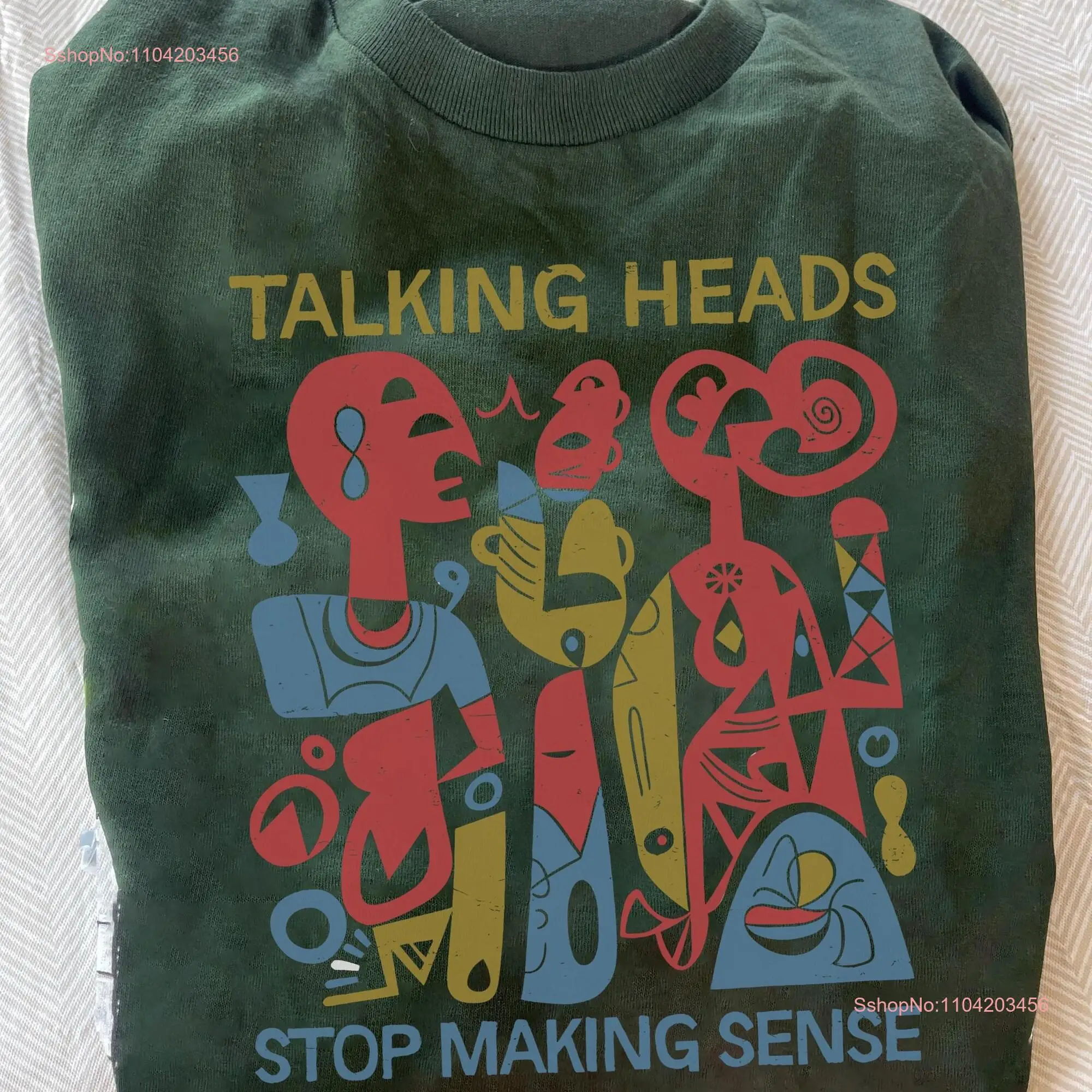 Stop Making Sense Talking Heads Vintage Fanart Design shirt music sweaT T hoodie long or short sleeves