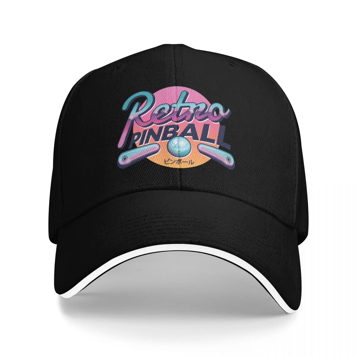 

Retro Pinball Baseball Cap Sports Cap designer cap Sunscreen Women's Golf Clothing Men's