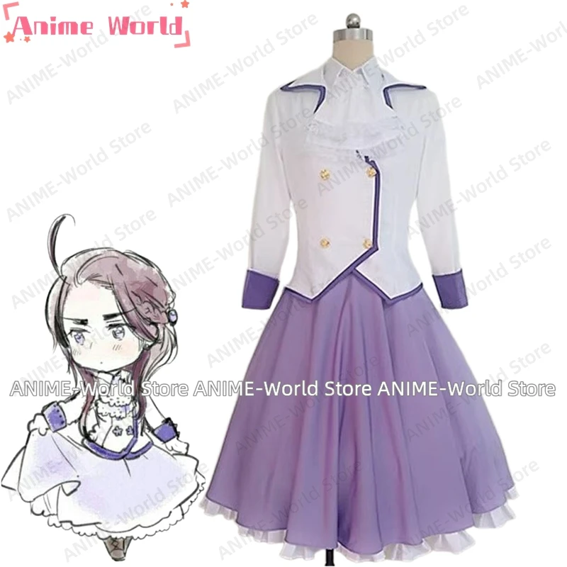 

《Нестандартный размер》Аниме APH Axis Powers Hetalia Austria Платье Косплей Костюм Хэллоуин Костюм для вечеринки