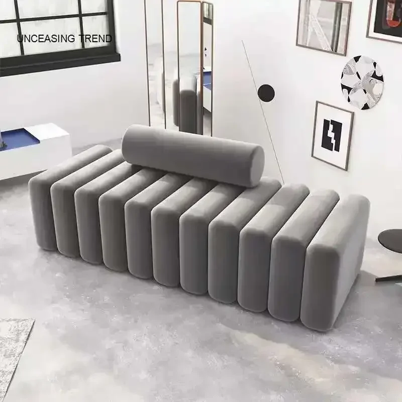 for Entryway or Closet Cloakroom Stool Upholstered Bed End Bench 60/80/100cm Length Seat Stylish Shoe Bench with Cushioned Seat