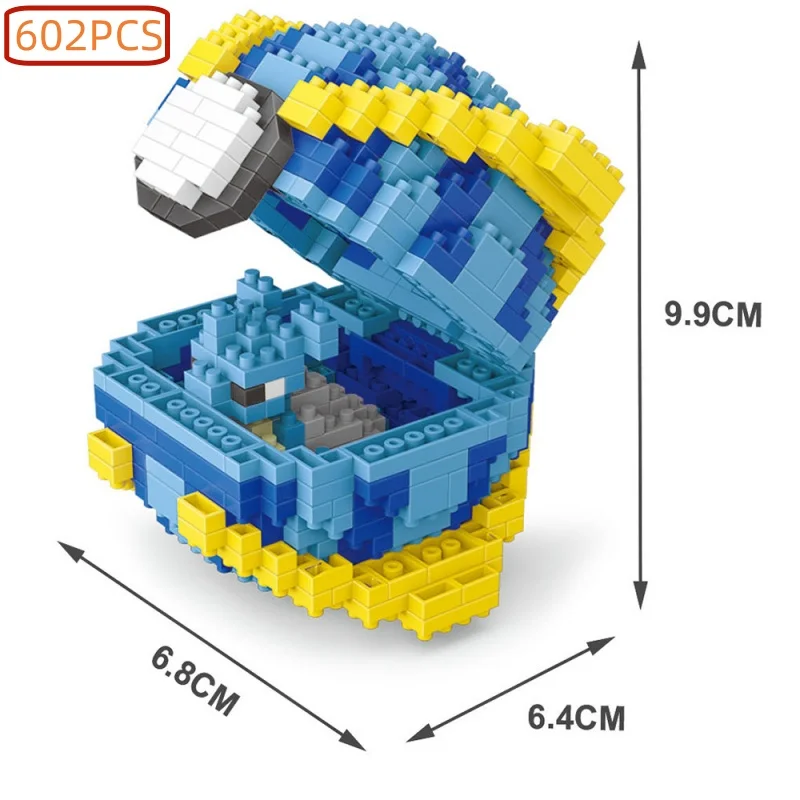 A Collection of Ten Types of Fairy Ball Diamond Micro-Particle Building Blocks: An Ideal Gift for Boys Toys