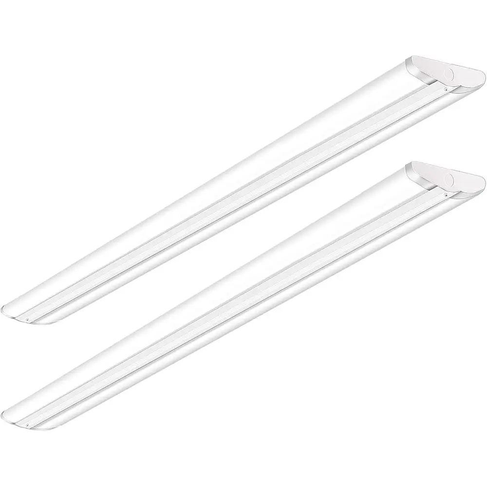 

2-Pack 110W 8-Foot LED Slim Strip Lights, 12600 Lumens, 5000K Daylight, Garage/Warehouse Ceiling Fixture, Fluorescent Replacemen