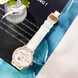 Récif Tiger/RT – montre automatique de luxe pour femmes, élégante, horloge à Quartz, or Rose, RGA1585