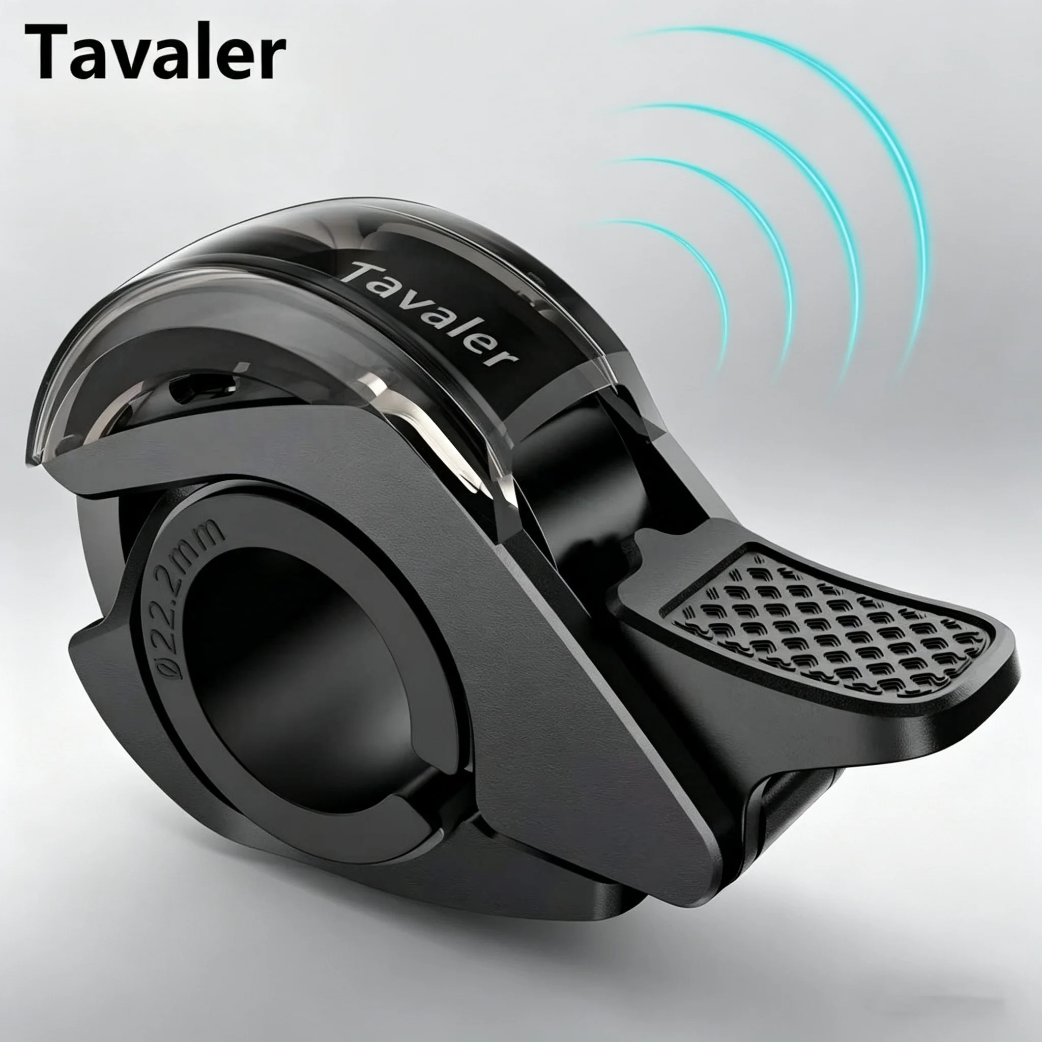 Tavaler New Upgrade Bicycle Bell PC Waterproof Anti-Slip Textured Safety Road Scooter 110dB Max Crisp MTB Outdoor Bike Accessory