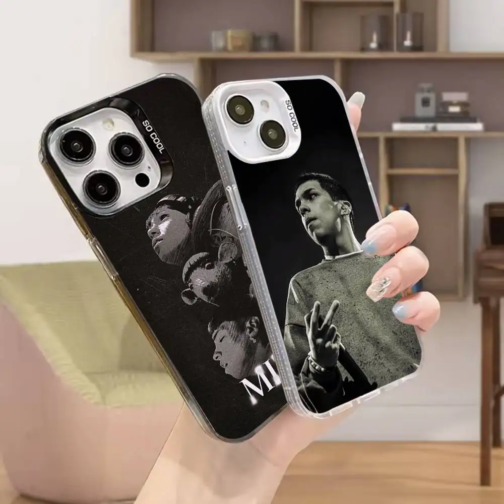 

Rapper Singer M-Milo J 111 Phone Case For iPhone 16,15,14,13,12,11,Mini,Pro,MAX Black Matte Shockproof Cover