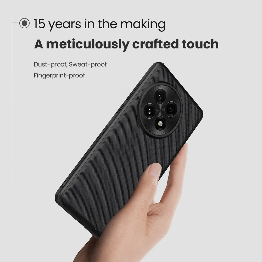 für OnePlus 16 / 15 / 13 5G Hülle Nillkin Super Frosted Shield Ultradünne Harte Magsafe Magnetische Schlanke Weiche Kanten Rückseite – Detail 8