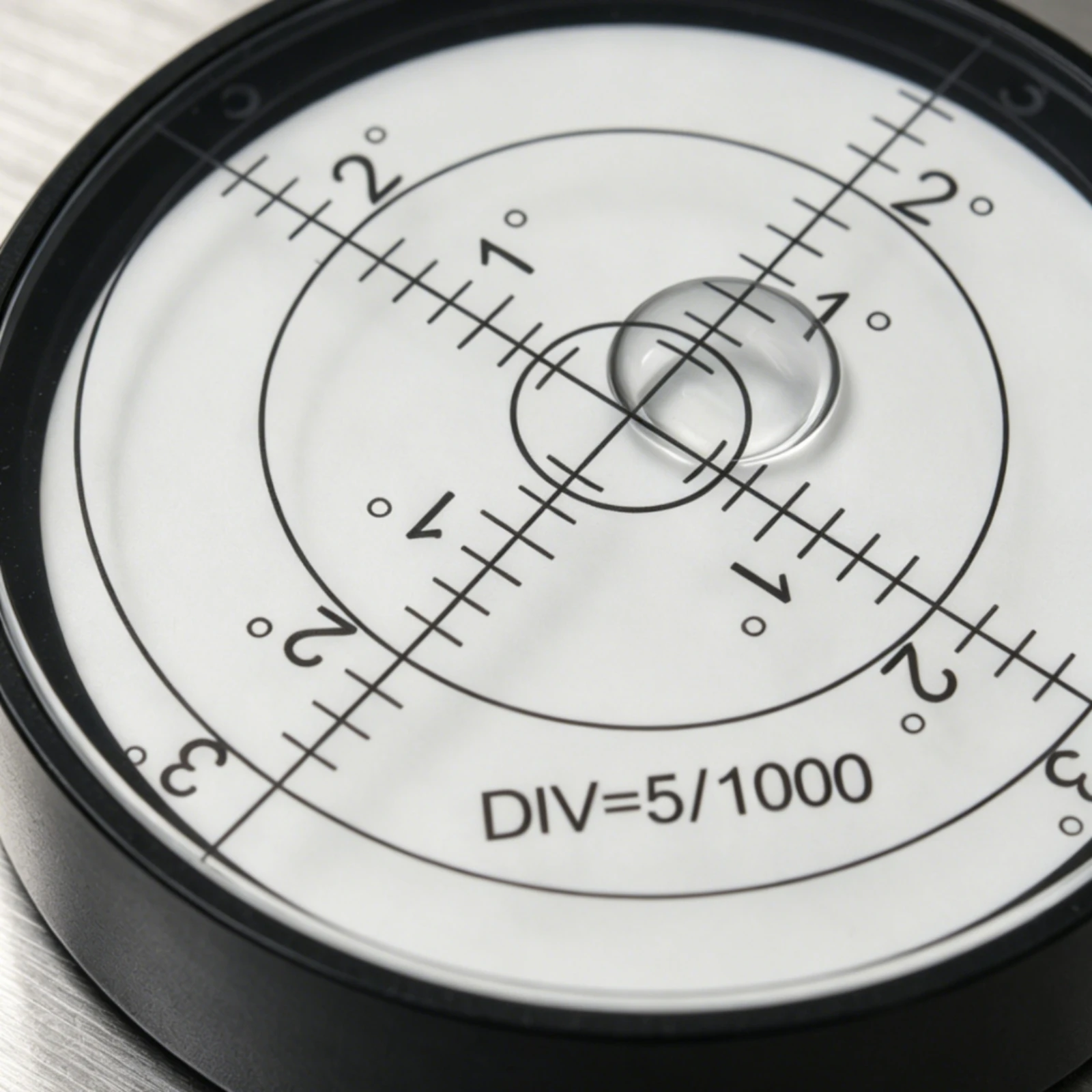 High Precision Circular Bubble Level Round Spirit Level with Degree Markings Bullseye Level for Machinery Setup