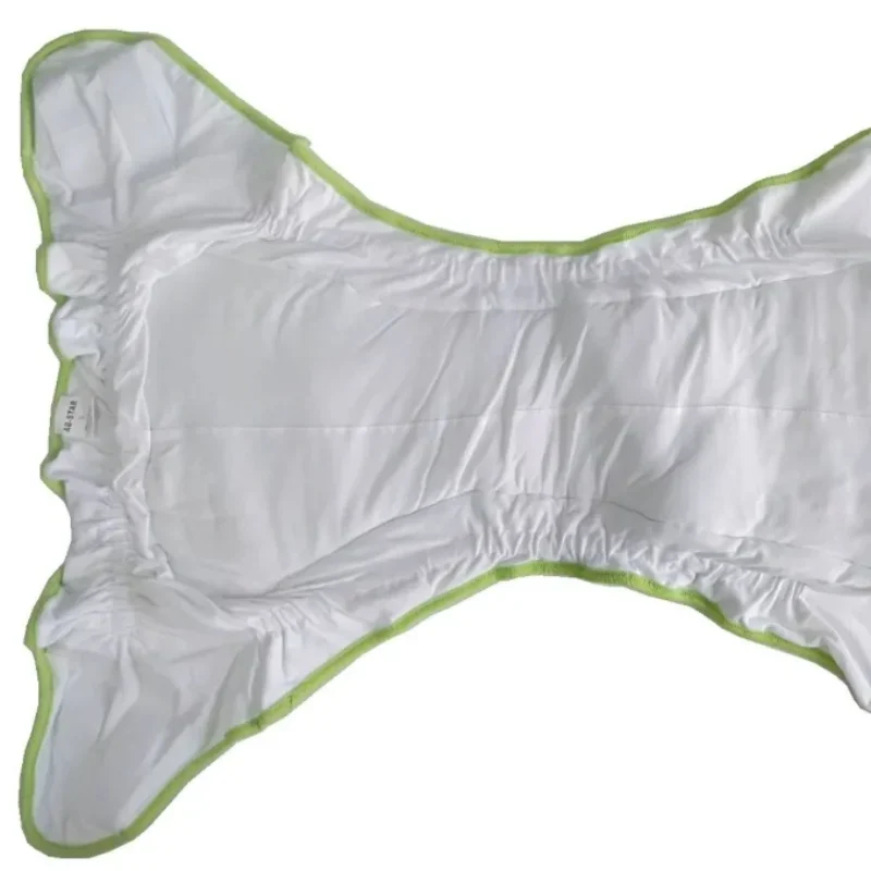 ABDL Adult Baby Diaper Brief Cartoon Pattern With Inside Padding Cotton Training Pant Washable Diaper Panties Study Pants Couple