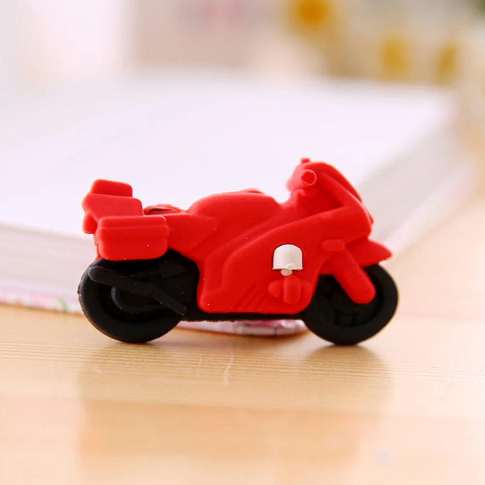 

20 Pcs Motorcycle Shaped Erasers Cute Motorcycle Shaped School Supplies Erasers For Toddlers Toddler Gifts Rubber Student Tools