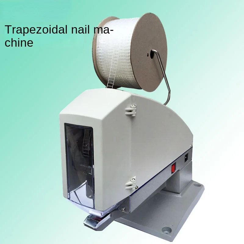 Trapezoidal Adhesive Nail Machine Fixed Adhesive Nail Machine Waist Embedded Machine Tag Staple Machine Plastic Fasteners