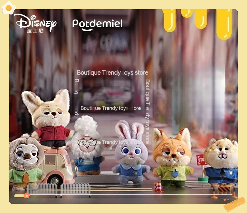 

Cartoon Fox Rabbit Plush Doll Honey Jar Design Keychain Pendant for Girls Boys Holiday Present