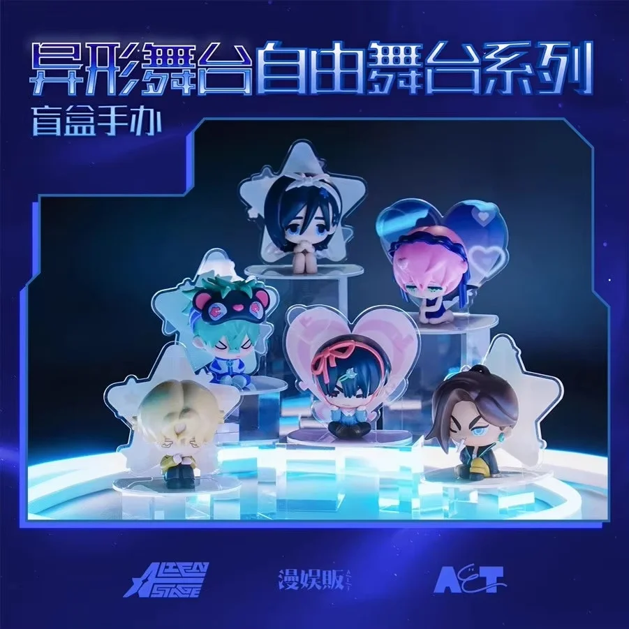 

Alien Stage Free Stage Blind Box Series Mizi Sua Ivan Till Luka Hyuna Anime Figure Model Peripheral Collection Decoration Toys