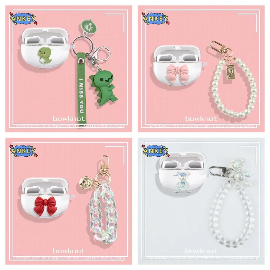 

for Bose Ultra Open Earbuds Transparent Case Protective Cute Cartoon Covers Bluetooth Earphone Shell Portable