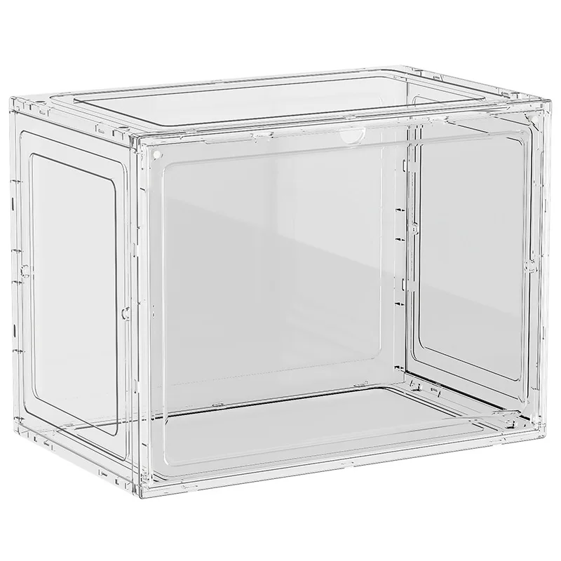 Storage Box Artifact Transparent Cosmetics Desktop Storage Box Premium Luxury Jewelry Dustproof Display Cabinet