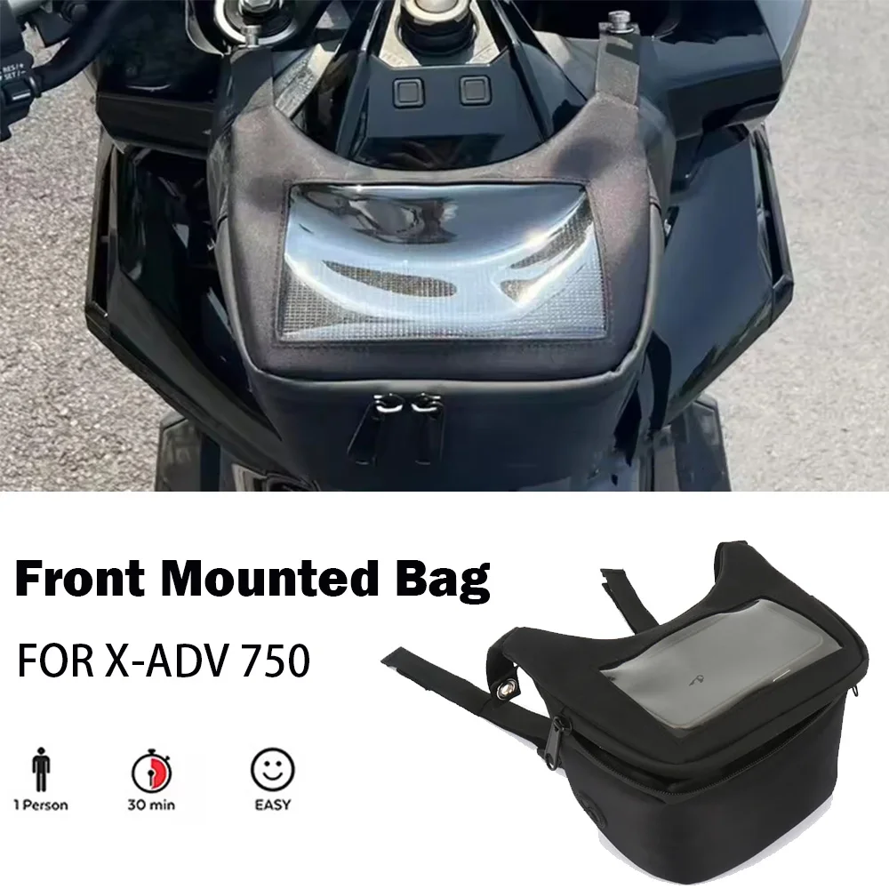 

For Honda X-ADV XADV 750 X-adv750 Xadv 750 The New Motorcycle Botorcycle is Suitable Black Storage Bag And Fuel Tank Bag