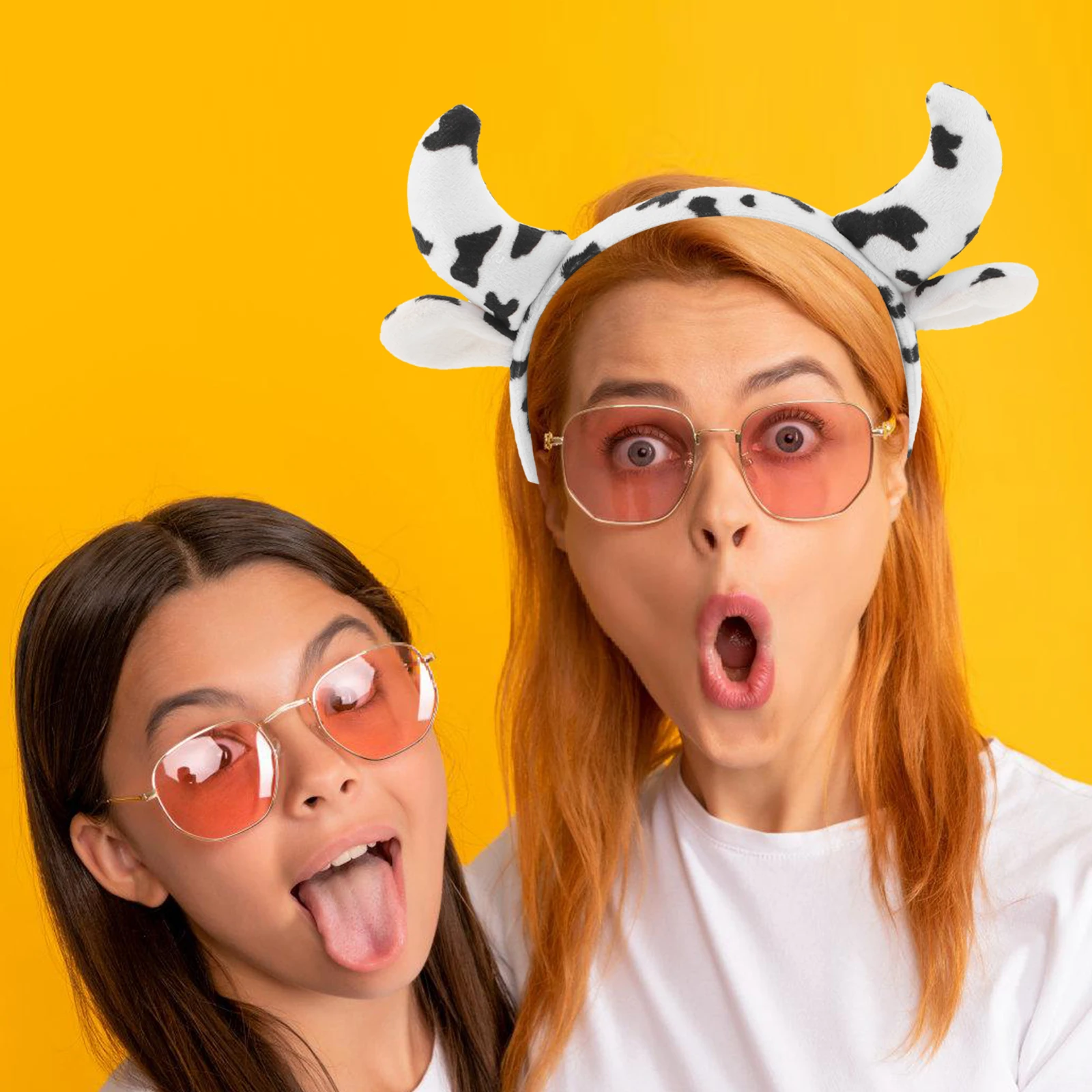 

Horn Headband Cow Decor Accessories Costume Women Decorations for Party Decorate Woman
