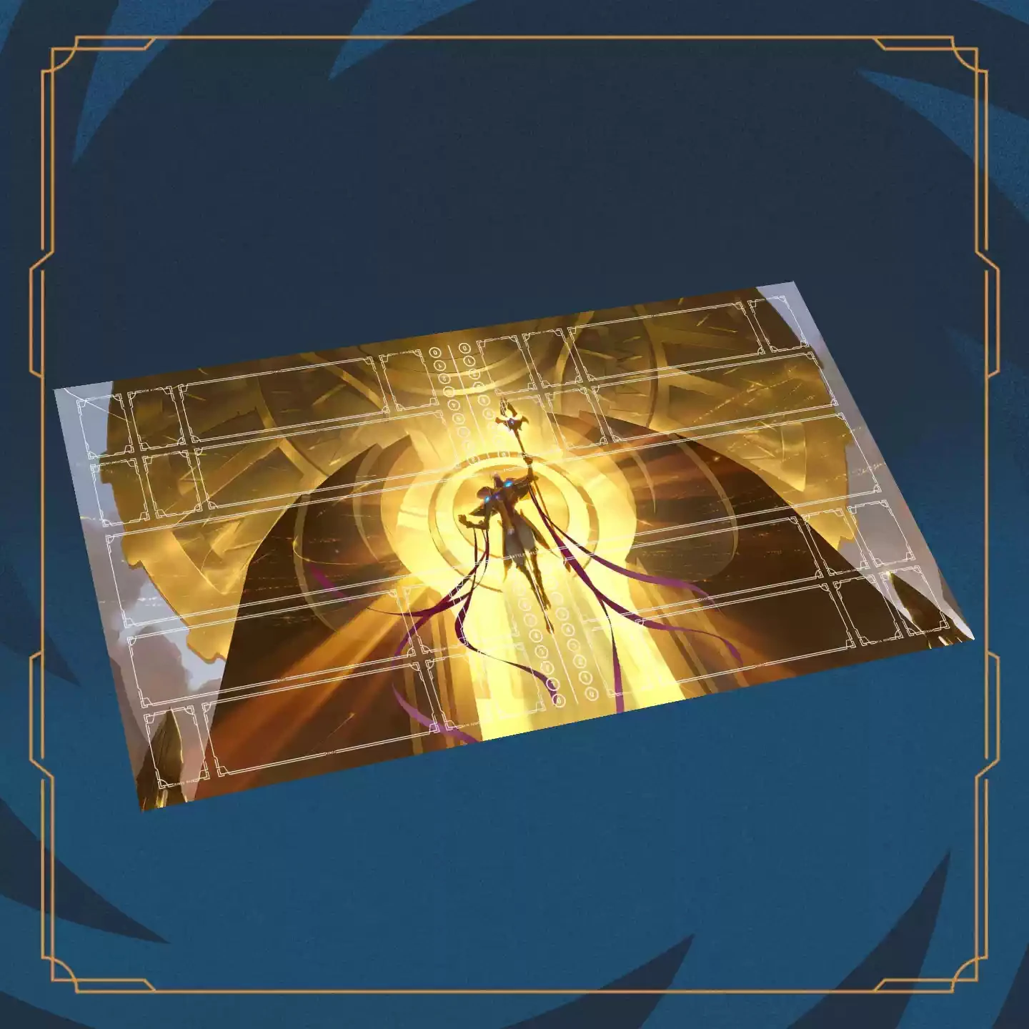 แผ่นรองเล่นการ์ดเกม Riftbound ขนาด 1200x600 มม. สำหรับ 4 ผู้เล่น ลายการ์ตูนอนิเมะ Teemo Jinx เหมาะสำหรับงานปาร์ตี้ที่บ้าน เกมเทรดการ์ดขนาดใหญ่