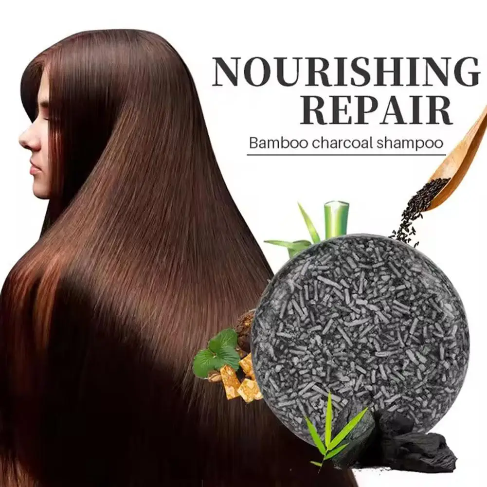 Regina-Shampoing colorant pour cheveux, barre de réparation pour cheveux gris et blanc, colorant pour cheveux noirs, brillant naturel, M3Z2, 80g