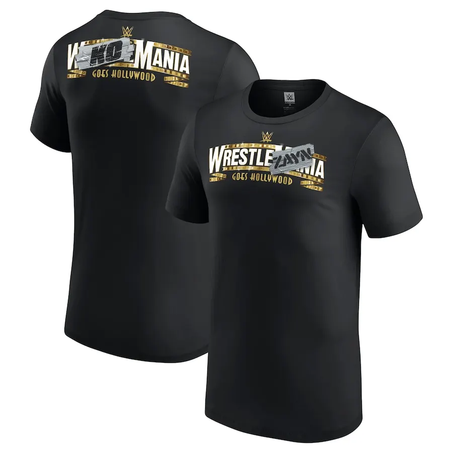 Men's Kevin Owens & Sami Zayn Black  39 Wrestle-Zayn-ia & KO-Mania T-Shirt