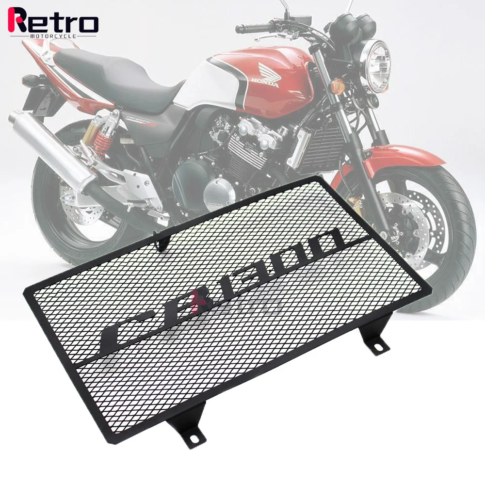 For Honda CB 1300 2003-2008 CB1300 2004 2005 2006 2007 Motorcycle Stainless Steel Radiator Grille Guard Protection Net Cover