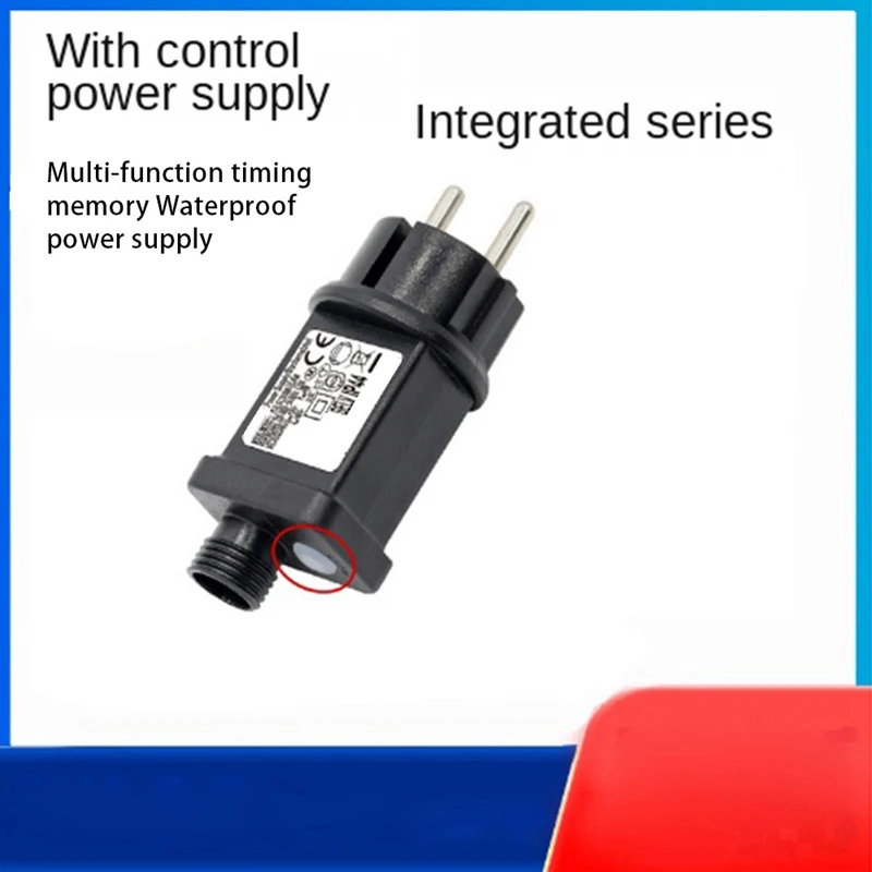 1 Stück 24V Transformator Stecker Netzteil einfach zu installieren geeignet für Weihnachten Halloween LED Ausrüstung Dekorationen EU Stecker