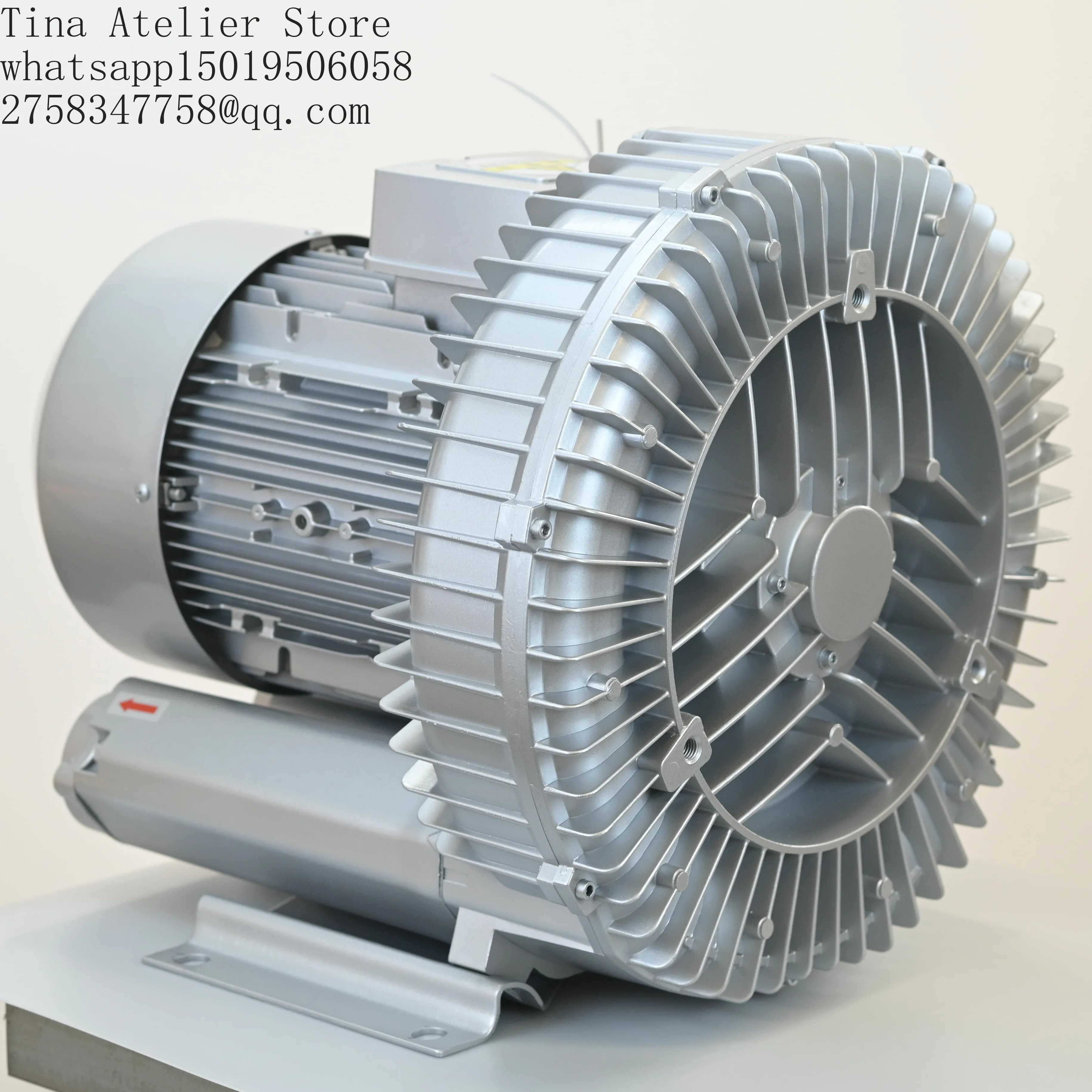 JQT 2GH 810-H27 7.5kw Three- Phase Vacuum Pump Blower 380V Cnc Vacuum Pump Blower Side Channel Ring Blowers for CNC Machine