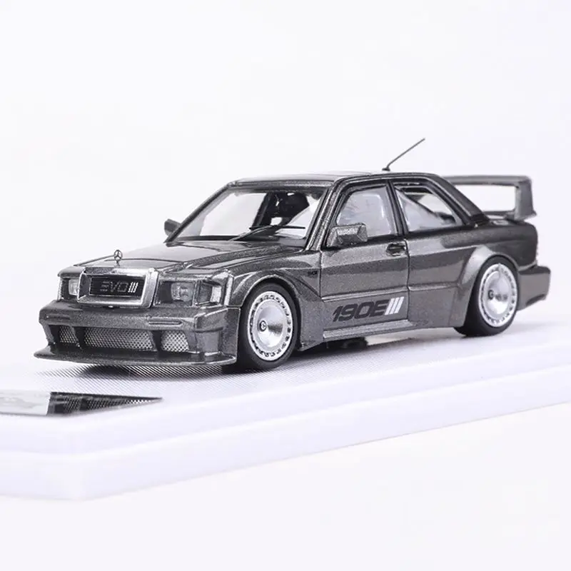 BSC 1/64 Mercedes Benz 190e EVO W201 Legering Speelgoed Motorvoertuig Diecast Metaal Model