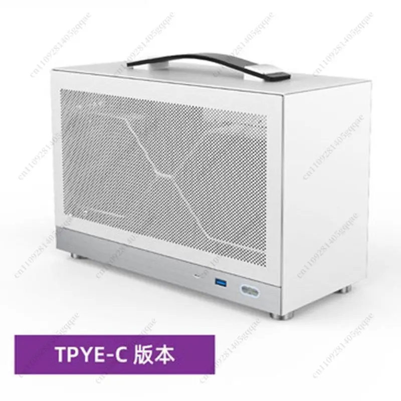 Tragbares ITX MINIA4-Gehäuse, Dense Hole S300 A4 Desktop-Kleingehäuse – Detail 1