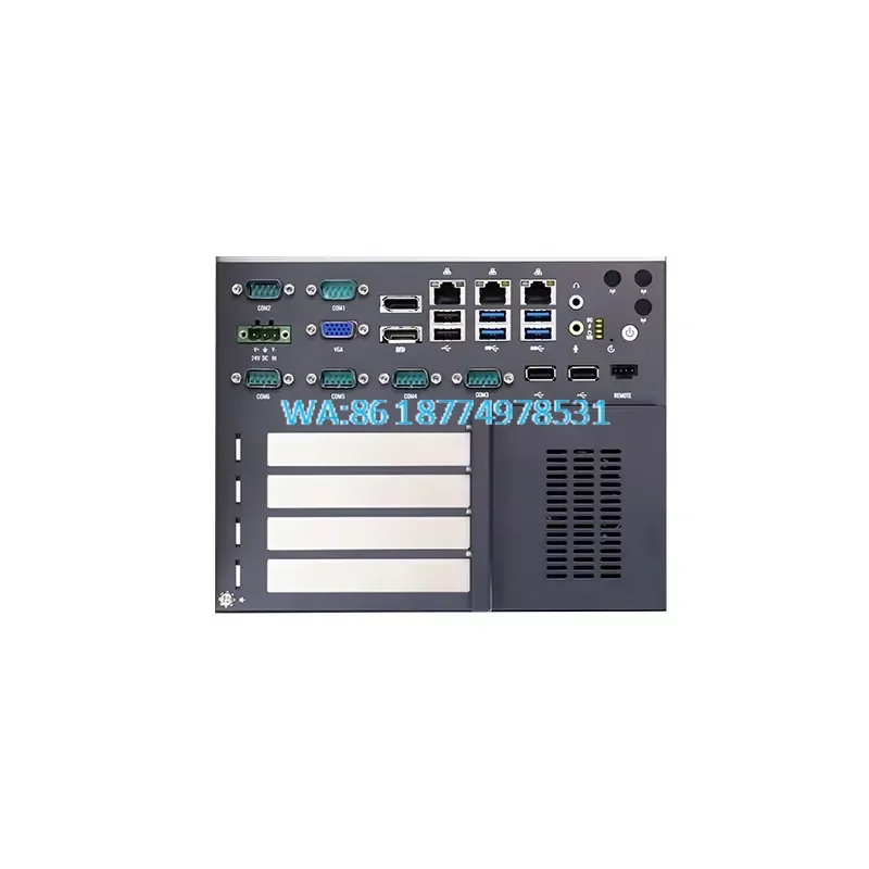 Wmwmnu for 10th 11th Gen Embedded Mini Industrial PC with 4G 5G Support PCI Slot Fanless Control Computer in Stock