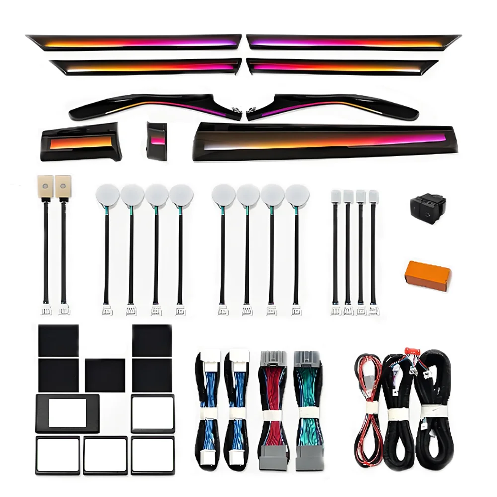 

Подходит для Honda Civic: Модификация светодиодной подсветки салона (LED Ambient Light) 2017-2023, 2024. Светильник Symphony GK7 GK8.