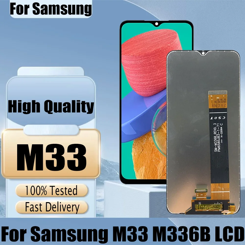 High Quality For Samsung M33 5G M336 M336B LCD Display Touch