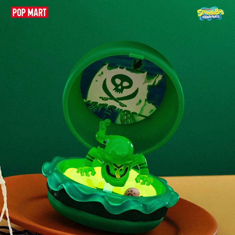 POP MART SpongeBob Krabby Patty Bestsellers Series Mystery Box Genuine Blind Box Guess Toys Bag Ornament Figurines Home Decor view 3