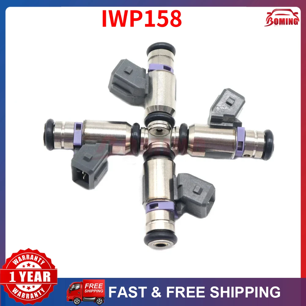 New Car Fuel Injector Nozzle IWP158 4PCS For Volkswagen Pointer Polo Derby 1.8L 2005-2011 IWP-158 IWP 158