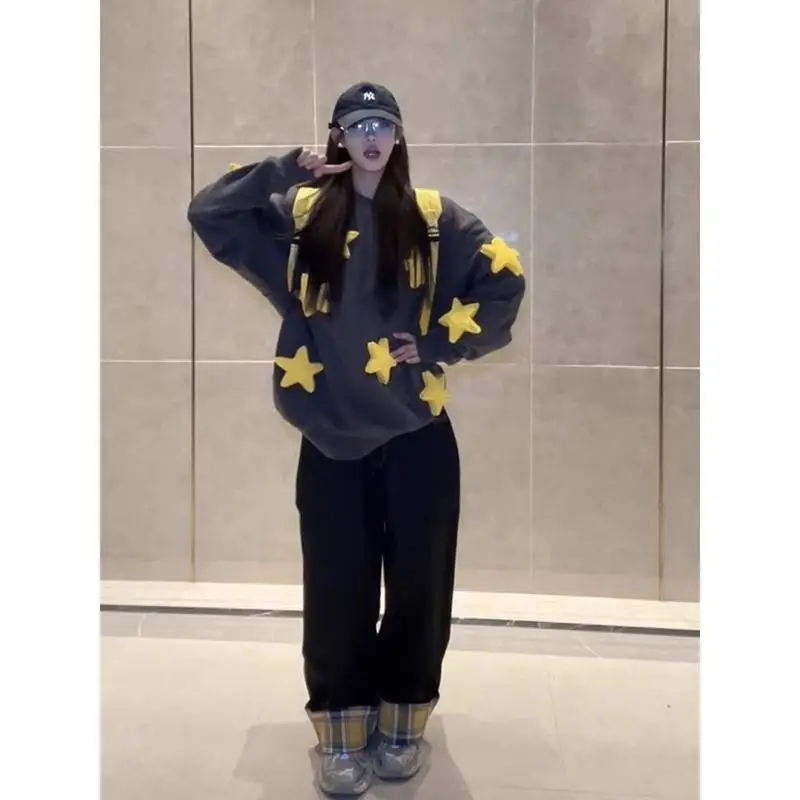 Damen-Sweatshirt, langärmelig, Oberteil, Herbst, neu, vielseitig, abgeschnitten, schlank, glättet Silhouette, Reißverschluss, Marineblau, Sudadera, Halloween