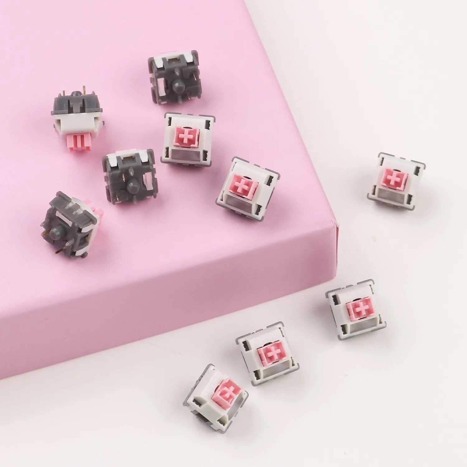 

JKDK XCJZ Outemu Butterfly Silent Switches Dopamine Upgrade 5-pin Linear Hot swappable 42g Mechanical Keyboard Axis