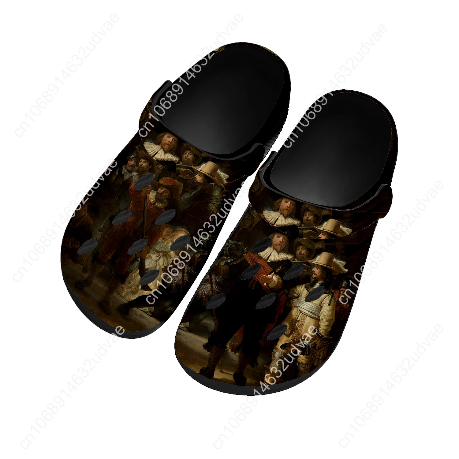 

Rembrandt Van Rijn Sandals Women Teenager Home Fashion Water Shoe Garden Clog Breathable Summer Comfort Beach Hole Slippers