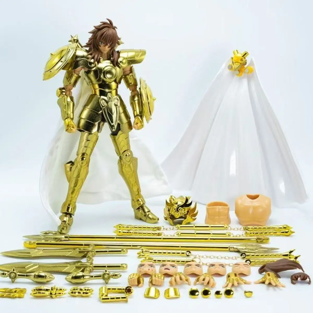 

Shinetime ST Saint Seiya Myth Cloth EX LC Libra Dohko Action Figure Knights of Zodiac The Lost Canvas in Stock