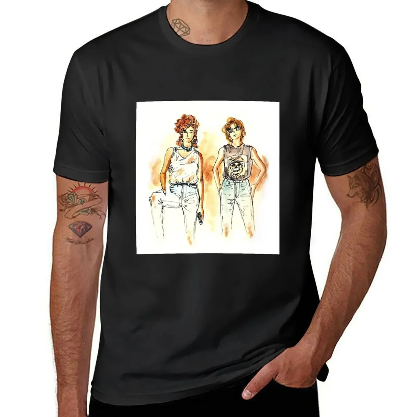 Thelma & Louise T-Shirt anime figures plus sizes Short sleeve tee blanks mens graphic t-shirts anime