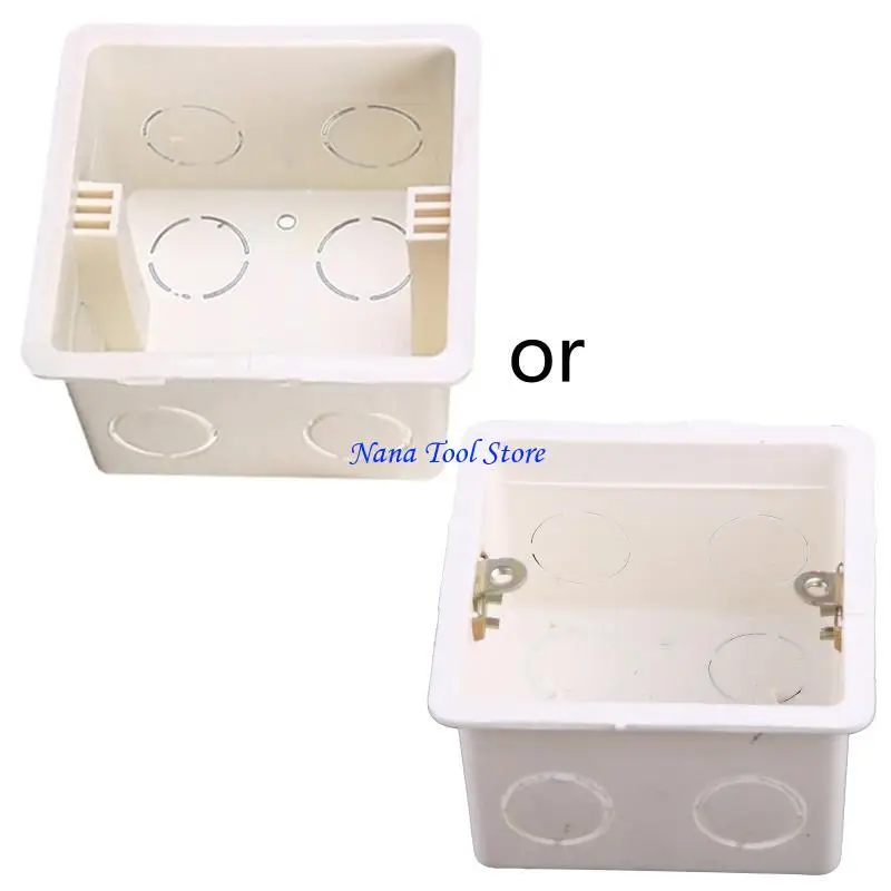 31GJ 80x80 PVC Junction Box a parete Cassetta a parete per interruttore SCOPE BASE